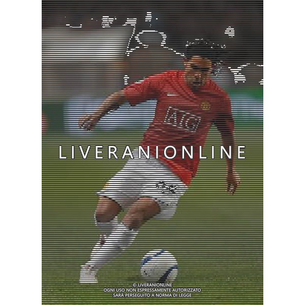 Supercoppa Europea 2008 Montecarlo - 29.08.2008 Manchester United-Zenit San Pietroburgo Nella Foto:TEVEZ CARLOS /Ph.Vitez-Ag. Aldo Liverani