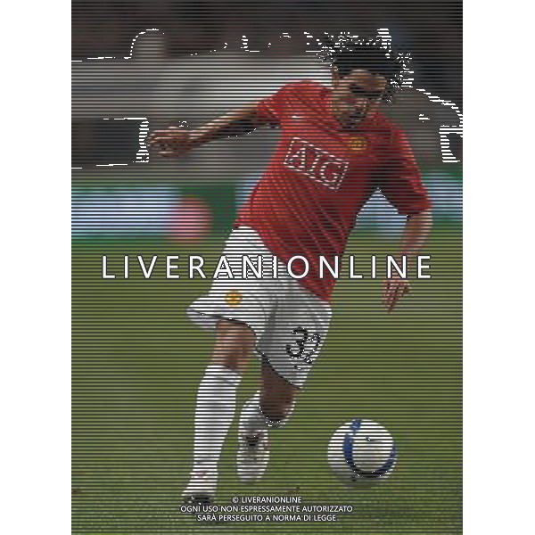 Supercoppa Europea 2008 Montecarlo - 29.08.2008 Manchester United-Zenit San Pietroburgo Nella Foto:TEVEZ CARLOS /Ph.Vitez-Ag. Aldo Liverani