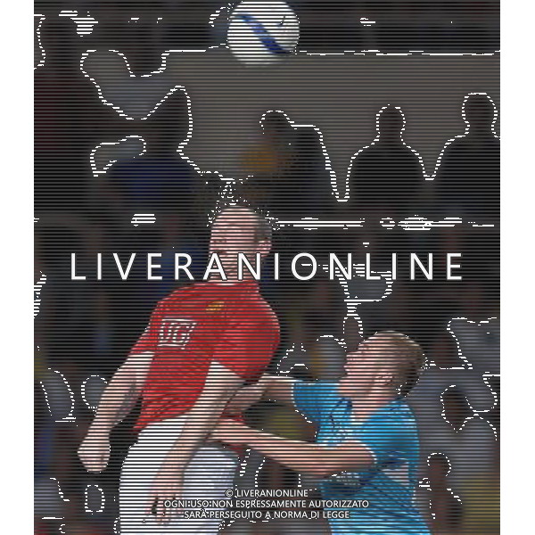 Supercoppa Europea 2008 Montecarlo - 29.08.2008 Manchester United-Zenit San Pietroburgo Nella Foto:ROONEY WAYNE /Ph.Vitez-Ag. Aldo Liverani