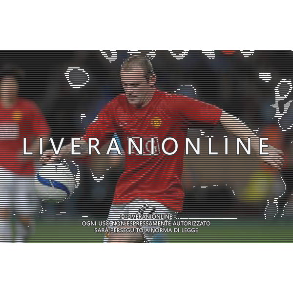 Supercoppa Europea 2008 Montecarlo - 29.08.2008 Manchester United-Zenit San Pietroburgo Nella Foto:ROONEY WAYNE /Ph.Vitez-Ag. Aldo Liverani