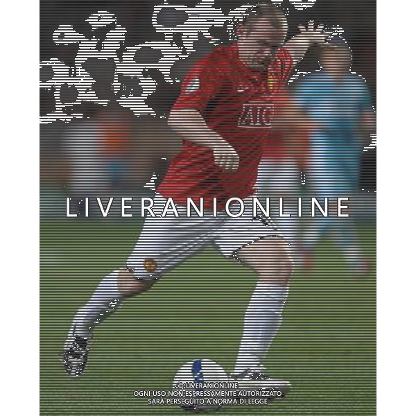 Supercoppa Europea 2008 Montecarlo - 29.08.2008 Manchester United-Zenit San Pietroburgo Nella Foto:ROONEY WAYNE /Ph.Vitez-Ag. Aldo Liverani