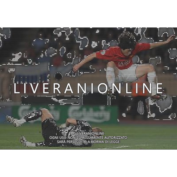 Supercoppa Europea 2008 Montecarlo - 29.08.2008 Manchester United-Zenit San Pietroburgo Nella Foto:PARK JI-SUNG /Ph.Vitez-Ag. Aldo Liverani