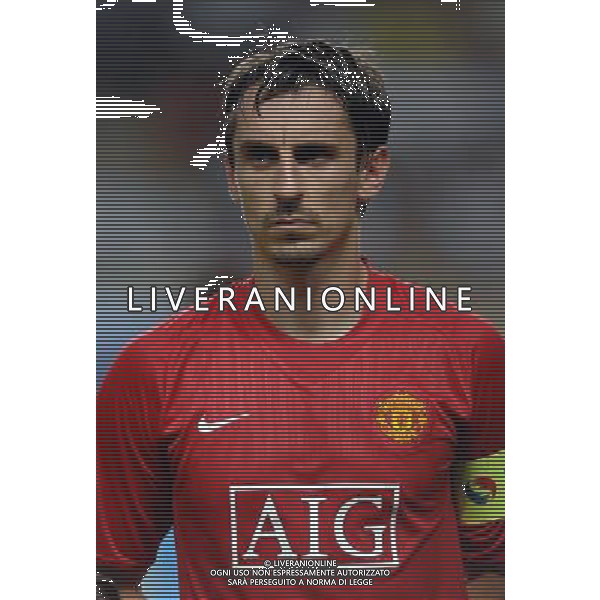 Supercoppa Europea 2008 Montecarlo - 29.08.2008 Manchester United-Zenit San Pietroburgo Nella Foto:NEVILLE GARY /Ph.Vitez-Ag. Aldo Liverani