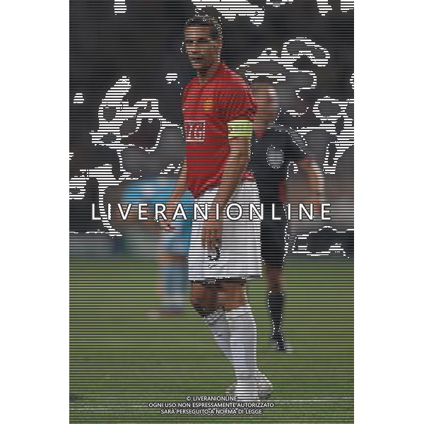 Supercoppa Europea 2008 Montecarlo - 29.08.2008 Manchester United-Zenit San Pietroburgo Nella Foto:FERDINAND RIO /Ph.Vitez-Ag. Aldo Liverani