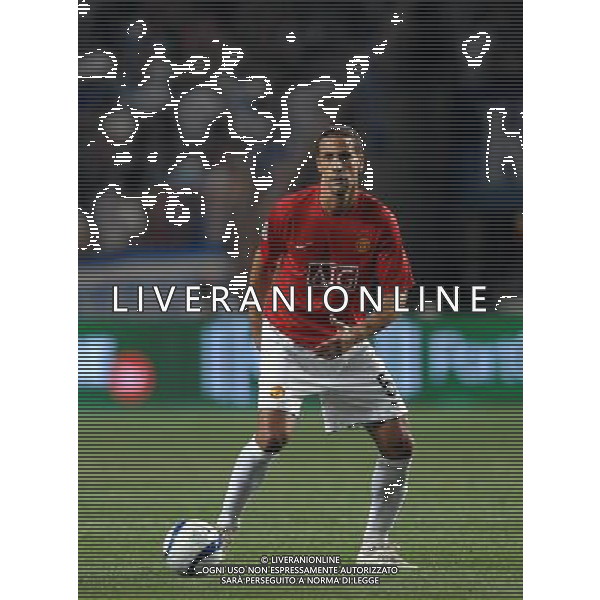 Supercoppa Europea 2008 Montecarlo - 29.08.2008 Manchester United-Zenit San Pietroburgo Nella Foto:FERDINAND RIO /Ph.Vitez-Ag. Aldo Liverani
