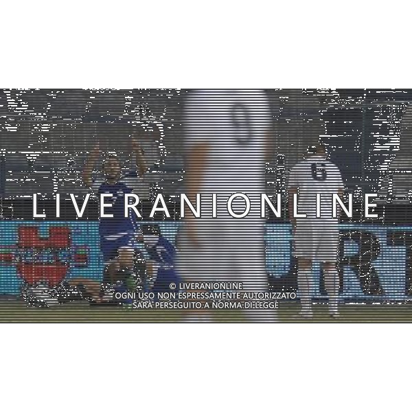 Cipro-Italia Qualificazioni ai Campionati Mondiali 2010 - Gruppo 8 Larnaca - 06.09.2008 Nella Foto: ESULTANZA DOPO IL GOL DI ALONEFTIS DEL 1-1 /Ph.Vitez-Ag. Aldo Liverani