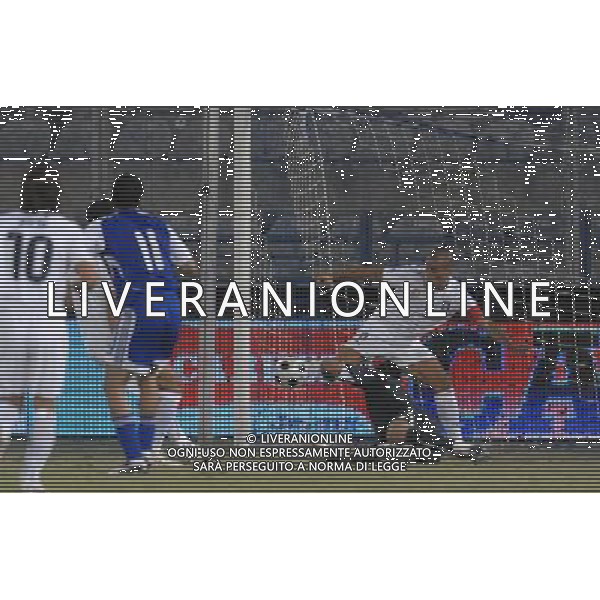 Cipro-Italia Qualificazioni ai Campionati Mondiali 2010 - Gruppo 8 Larnaca - 06.09.2008 Nella Foto: FABIO CANNAVARO SALVATAGGIO SULLA LINEA /Ph.Vitez-Ag. Aldo Liverani