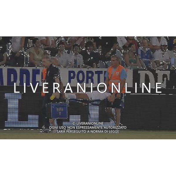 Cipro-Italia Qualificazioni ai Campionati Mondiali 2010 - Gruppo 8 Larnaca - 06.09.2008 Nella Foto: fabio GROSSO ESCE IN BARELLA infortunato /Ph.Vitez-Ag. Aldo Liverani