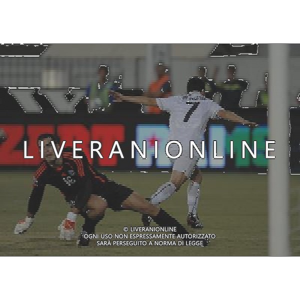 Cipro-Italia Qualificazioni ai Campionati Mondiali 2010 - Gruppo 8 Larnaca - 06.09.2008 Nella Foto: esultanza dopo il secondo gol di antonio DI NATALE del 1-2 /Ph.Vitez-Ag. Aldo Liverani