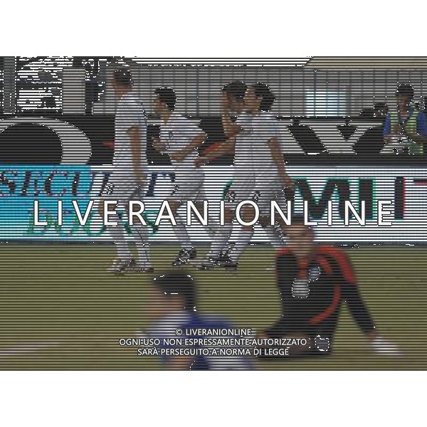 Cipro-Italia Qualificazioni ai Campionati Mondiali 2010 - Gruppo 8 Larnaca - 06.09.2008 Nella Foto: esultanza dopo il secondo gol di antonio DI NATALE del 1-2 /Ph.Vitez-Ag. Aldo Liverani