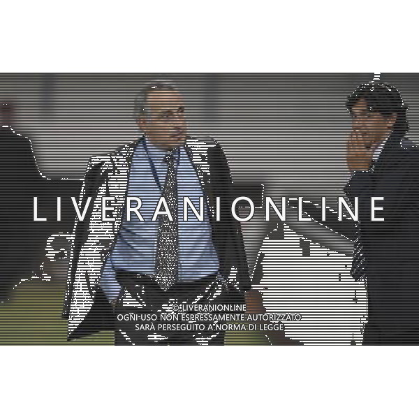 Qualificazioni ai Campionati Mondiali 2010 - Gruppo 8 Larnaca - 06.09.2008 Cipro-Italia Nella Foto:ABETE GIANCARLO-ALBERTINI DEMETRIO /Ph.Vitez-Ag. Aldo Liverani