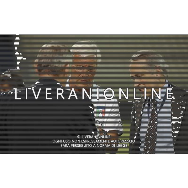 Qualificazioni ai Campionati Mondiali 2010 - Gruppo 8 Larnaca - 06.09.2008 Cipro-Italia Nella Foto:LIPPI MARCELLO-ABETE GIANCARLO /Ph.Vitez-Ag. Aldo Liverani