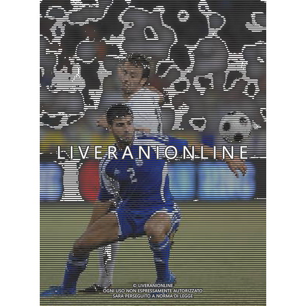 Qualificazioni ai Campionati Mondiali 2010 - Gruppo 8 Larnaca - 06.09.2008 Cipro-Italia Nella Foto:CHRISTOU PARASKEVAS /Ph.Vitez-Ag. Aldo Liverani