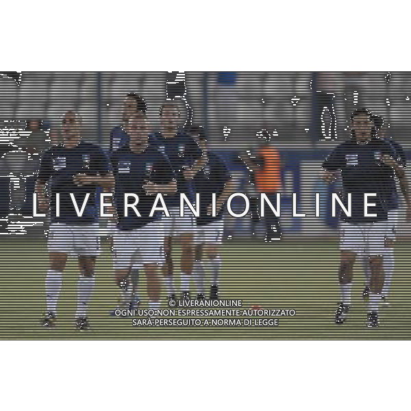 Qualificazioni ai Campionati Mondiali 2010 - Gruppo 8 Larnaca - 06.09.2008 Cipro-Italia Nella Foto:CANNAVARO FABIO-CAMONARESI MAURO GERMAN-DE ROSSI DANIELE /Ph.Vitez-Ag. Aldo Liverani