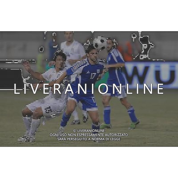 Qualificazioni ai Campionati Mondiali 2010 - Gruppo 8 Larnaca - 06.09.2008 Cipro-Italia Nella Foto:PAVLOU KYRIAKOS-GATTUSO GENNARO /Ph.Vitez-Ag. Aldo Liverani