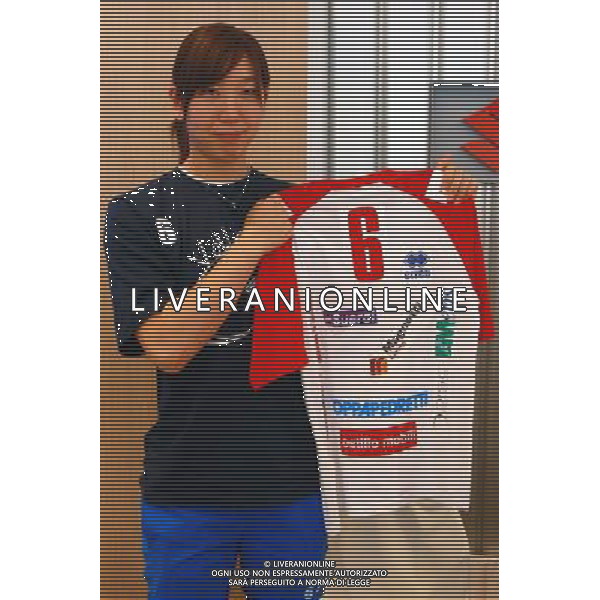 PRESENTAZIONE NUOVO ACQUISTO DELLA SQUADRA DI PALLAVOLO DELLA FOPPAPEDRETTI ERIKA ARAKI NELLA FOTO: ERIKA ARAKI © PASINETTI - AG. ALDO LIVERANI SAS