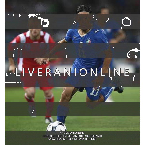 Italia - Georgia Qualificazione Mondiali 2010 - Udine 10/09/2008 nella foto Mauro Camoranesi in azione ph ghidoni/Ag. Aldo Liverani sas