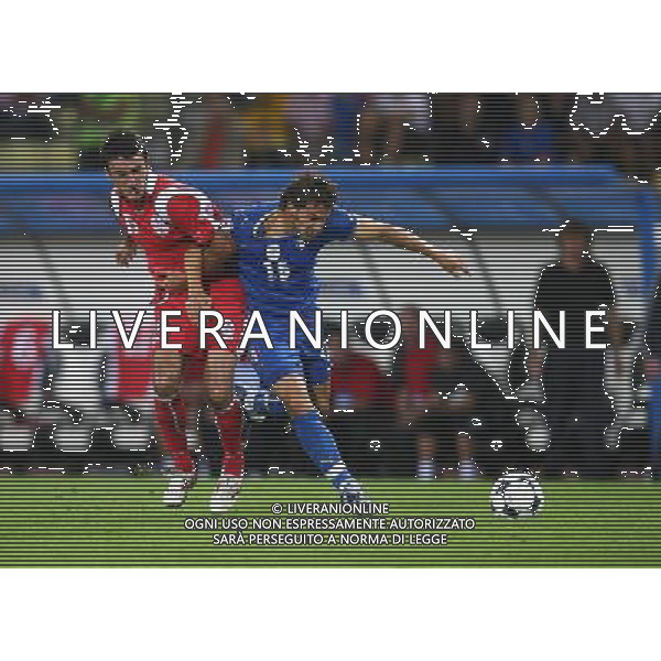 Italia - Georgia Qualificazione Mondiali 2010 - Udine 10/09/2008 nella foto Alessandro Del piero in azione ph ghidoni/Ag. Aldo Liverani sas