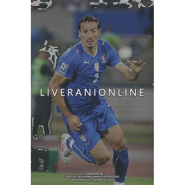 UDINE 10/09/2008 QUALIFICAZIONE MONDIALE 2010 ITALIA-GEORGIA NELLA FOTO:ZAMBROTTA FOTO PAOLA GARBUIO/AG.ALDO LIVERANI