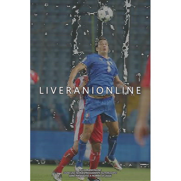 UDINE 10/09/2008 QUALIFICAZIONE MONDIALE 2010 ITALIA-GEORGIA NELLA FOTO:TONI FOTO PAOLA GARBUIO/AG.ALDO LIVERANI