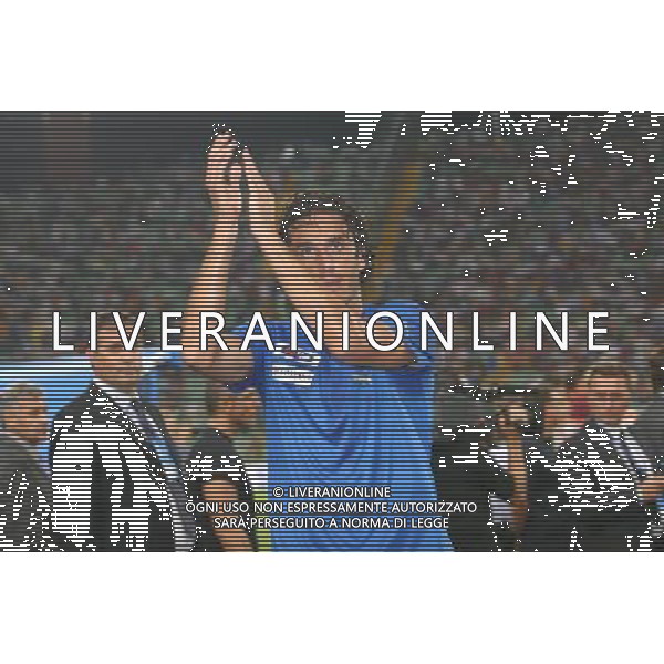 UDINE 10/09/2008 QUALIFICAZIONE MONDIALE 2010 ITALIA-GEORGIA NELLA FOTO:TONI FOTO PAOLA GARBUIO/AG.ALDO LIVERANI