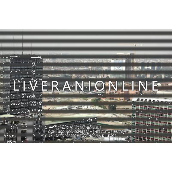 VEDUTA DI MILANO DAL PALAZZO DELLA REGIONE LOMBARDIA NELLA FOTO: LAVORI IN CORSO PER LA CITTA\' FOTO SORANO - AG. ALDO LIVERANI SAS