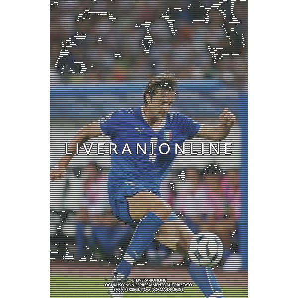 UDINE 10/09/2008 QUALIFICAZIONE MONDIALE 2010 ITALIA-GEORGIA NELLA FOTO:LEGROTTAGLIE FOTO PAOLA GARBUIO/AG.ALDO LIVERANI