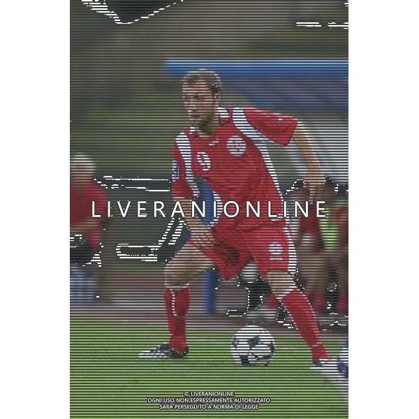 UDINE 10/09/2008 QUALIFICAZIONE MONDIALE 2010 ITALIA-GEORGIA NELLA FOTO:IASHVILI FOTO PAOLA GARBUIO/AG.ALDO LIVERANI