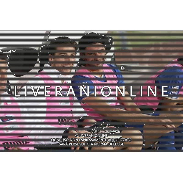 UDINE 10/09/2008 QUALIFICAZIONE MONDIALE 2010 ITALIA-GEORGIA NELLA FOTO:IAQUINTA E DE SANCTIIS FOTO PAOLA GARBUIO/AG.ALDO LIVERANI