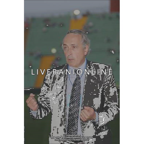 UDINE 10/09/2008 QUALIFICAZIONE MONDIALE 2010 ITALIA-GEORGIA NELLA FOTO:GIANCARLO ABETE FOTO PAOLA GARBUIO/AG.ALDO LIVERANI