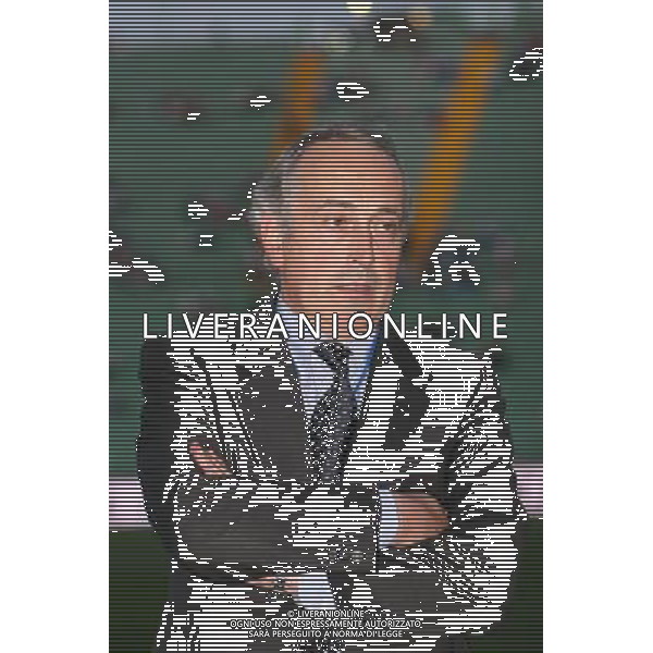 UDINE 10/09/2008 QUALIFICAZIONE MONDIALE 2010 ITALIA-GEORGIA NELLA FOTO:GIANCARLO ABETE FOTO PAOLA GARBUIO/AG.ALDO LIVERANI