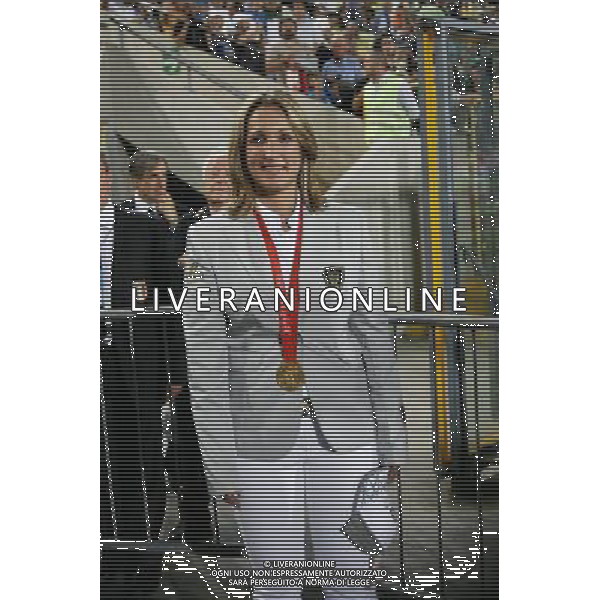 UDINE 10/09/2008 QUALIFICAZIONE MONDIALE 2010 ITALIA-GEORGIA NELLA FOTO:CHIARA CAINERO FOTO PAOLA GARBUIO/AG.ALDO LIVERANI