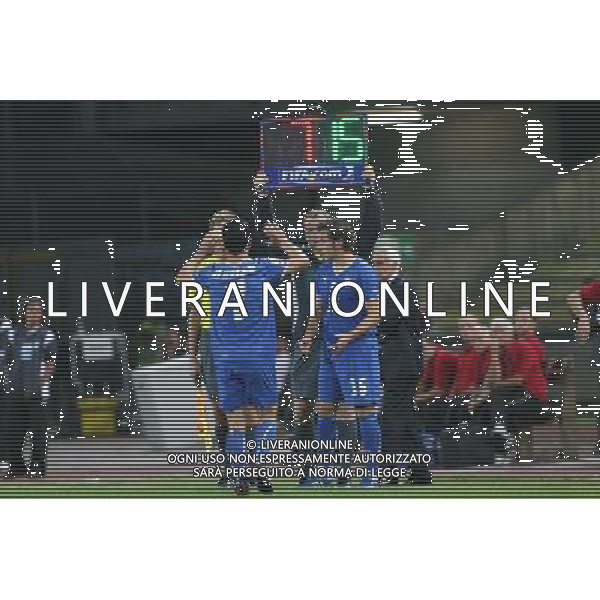 UDINE 10/09/2008 QUALIFICAZIONE MONDIALE 2010 ITALIA-GEORGIA NELLA FOTO:CAMBIO DI NATALE PER DEL PIERO FOTO PAOLA GARBUIO/AG.ALDO LIVERANI