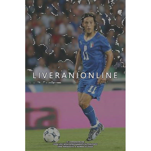 UDINE 10/09/2008 QUALIFICAZIONE MONDIALE 2010 ITALIA-GEORGIA NELLA FOTO:CAMORANESI FOTO PAOLA GARBUIO/AG.ALDO LIVERANI