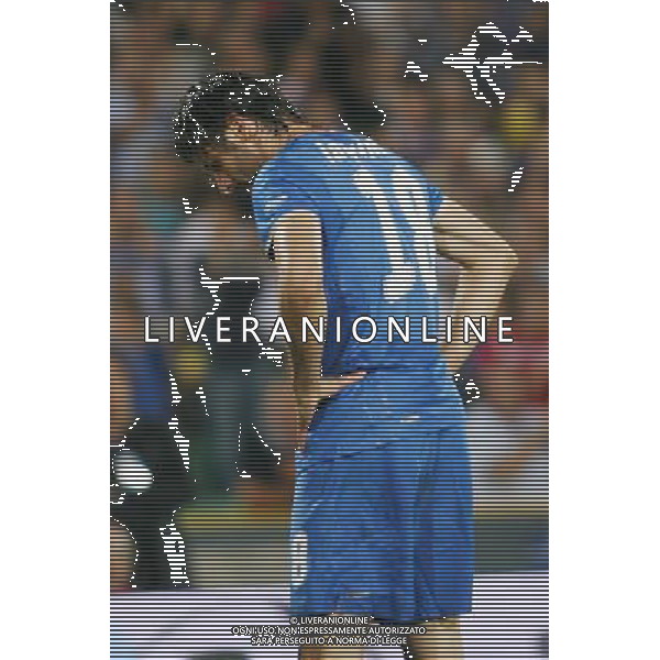 UDINE 10/09/2008 QUALIFICAZIONE MONDIALE 2010 ITALIA-GEORGIA NELLA FOTO:DELUSIONE IAQUINTA FOTO PAOLA GARBUIO/AG.ALDO LIVERANI