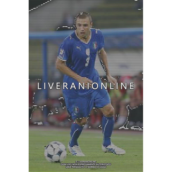 UDINE 10/09/2008 QUALIFICAZIONE MONDIALE 2010 ITALIA-GEORGIA NELLA FOTO:DOSSENA FOTO PAOLA GARBUIO/AG.ALDO LIVERANI