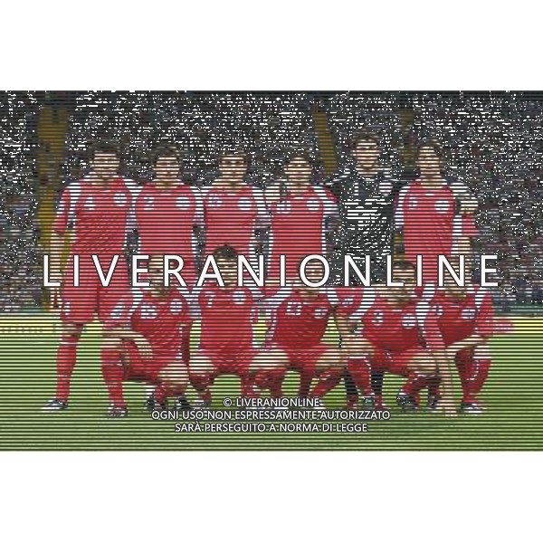 UDINE 10/09/2008 QUALIFICAZIONE MONDIALE 2010 ITALIA-GEORGIA NELLA FOTO:FORMAZIONE GEORGIA FOTO PAOLA GARBUIO/AG.ALDO LIVERANI