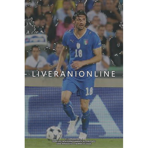 UDINE 10/09/2008 QUALIFICAZIONE MONDIALE 2010 ITALIA-GEORGIA NELLA FOTO:IAQUINTA FOTO PAOLA GARBUIO/AG.ALDO LIVERANI