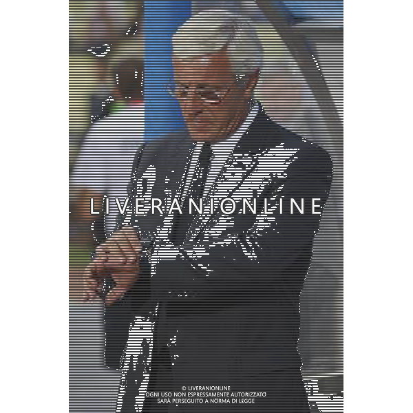 Udine 10/09/2008 Calcio Qualificazioni Mondiali 2010 Italia-Georgia Nella foto Marcello Lippi, allenatore dell\'italia ph LUCA GHIDONI/ag ALDO LIVERANI SAS