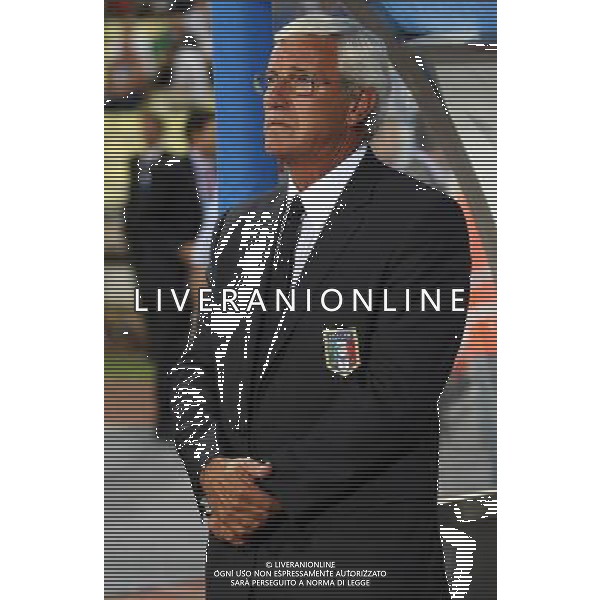 Udine 10/09/2008 Calcio Qualificazioni Mondiali 2010 Italia-Georgia Nella foto Marcello Lippi, allenatore dell\'italia ph LUCA GHIDONI/ag ALDO LIVERANI SAS
