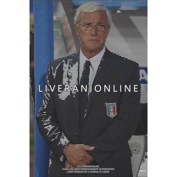 Udine 10/09/2008 Calcio Qualificazioni Mondiali 2010 Italia-Georgia Nella foto Marcello Lippi, allenatore dell\'italia ph LUCA GHIDONI/ag ALDO LIVERANI SAS