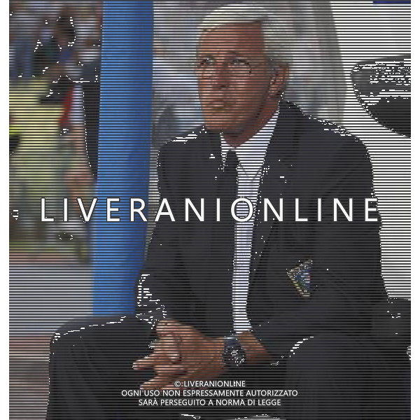 Udine 10/09/2008 Calcio Qualificazioni Mondiali 2010 Italia-Georgia Nella foto Marcello Lippi, allenatore dell\'italia ph LUCA GHIDONI/ag ALDO LIVERANI SAS
