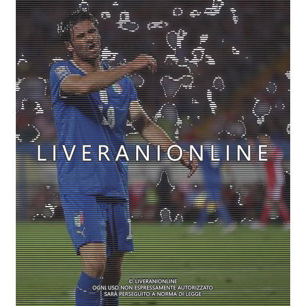 Udine 10/09/2008 Calcio Qualificazioni Mondiali 2010 Italia-Georgia Nella foto Vincenzo Iaquinta ph LUCA GHIDONI/ag ALDO LIVERANI SAS