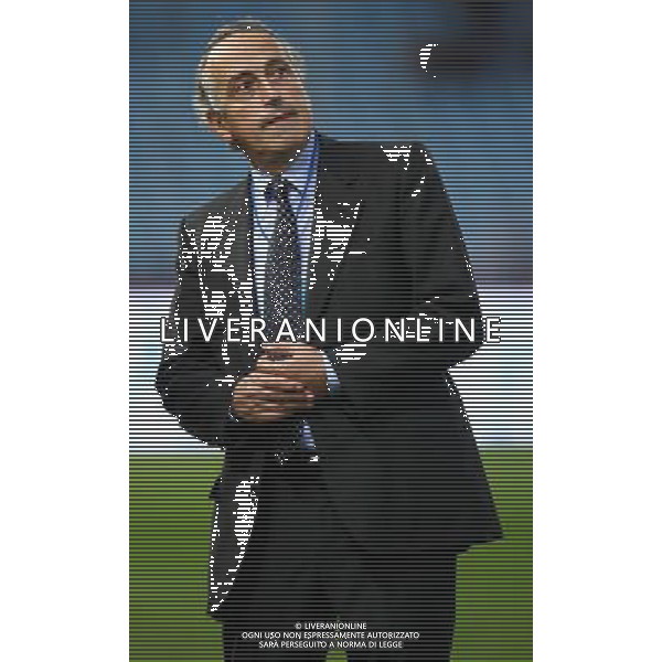 Udine 10/09/2008 Calcio Qualificazioni Mondiali 2010 Italia-Georgia Nella foto Abete ph LUCA GHIDONI/ag ALDO LIVERANI SAS