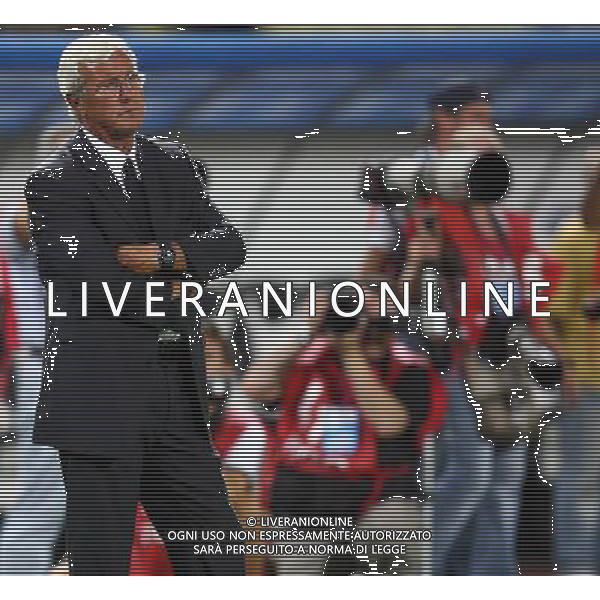 Udine 10/09/2008 Calcio Qualificazioni Mondiali 2010 Italia-Georgia Nella foto Marcello Lippi, allenatore dell\'italia ph LUCA GHIDONI/ag ALDO LIVERANI SAS