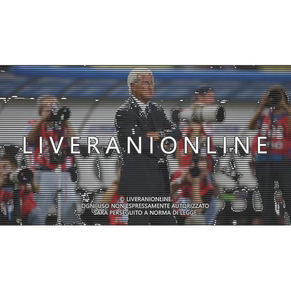 Udine 10/09/2008 Calcio Qualificazioni Mondiali 2010 Italia-Georgia Nella foto Marcello Lippi, allenatore dell\'italia ph LUCA GHIDONI/ag ALDO LIVERANI SAS