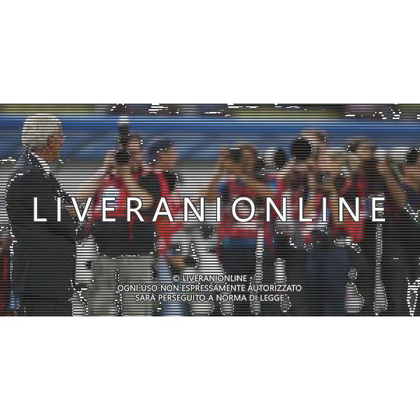 Udine 10/09/2008 Calcio Qualificazioni Mondiali 2010 Italia-Georgia Nella foto Marcello Lippi, allenatore dell\'italia ph LUCA GHIDONI/ag ALDO LIVERANI SAS