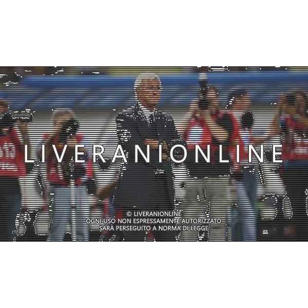 Udine 10/09/2008 Calcio Qualificazioni Mondiali 2010 Italia-Georgia Nella foto Marcello Lippi, allenatore dell\'italia ph LUCA GHIDONI/ag ALDO LIVERANI SAS