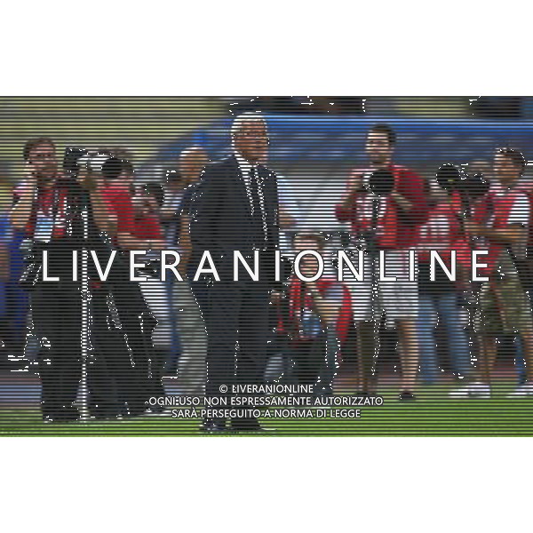 Udine 10/09/2008 Calcio Qualificazioni Mondiali 2010 Italia-Georgia Nella foto Marcello Lippi, allenatore dell\'italia ph LUCA GHIDONI/ag ALDO LIVERANI SAS