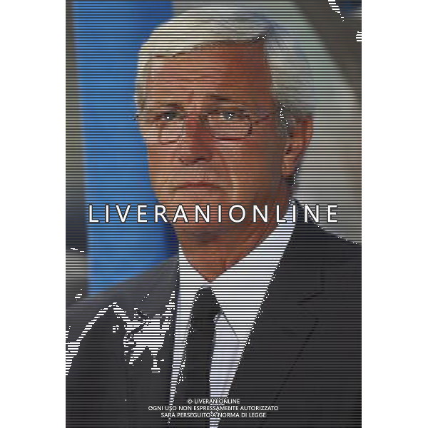 Udine 10/09/2008 Calcio Qualificazioni Mondiali 2010 Italia-Georgia Nella foto Marcello Lippi, allenatore dell\'italia ph LUCA GHIDONI/ag ALDO LIVERANI SAS